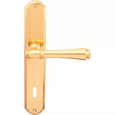 Ручки на планке MELODIA 245/131 Cab Tako Полированная латунь