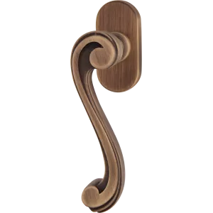 Оконная ручка 0225 Left Матовая бронза
