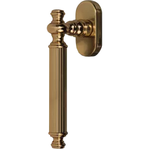 Оконная ручка 0353 Полированная латунь