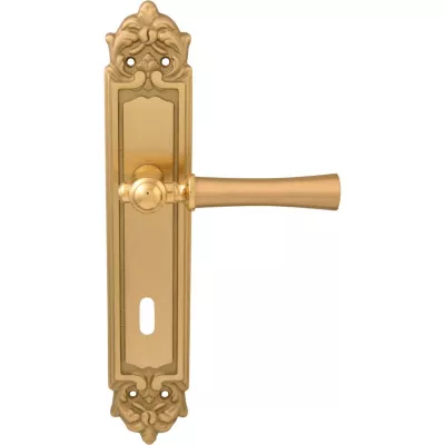 Ручки на планке MELODIA 283/229 Cab Carlo Матовая латунь/латунь