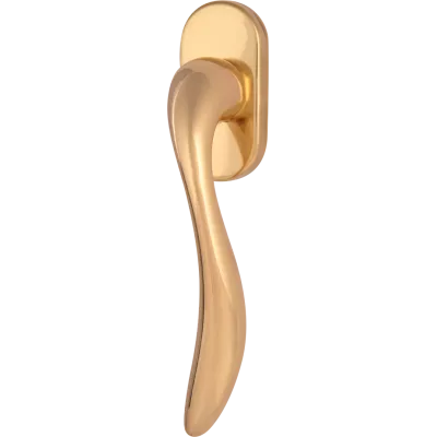 ручки оконные MELODIA Оконная ручка 0132 Полированная латунь