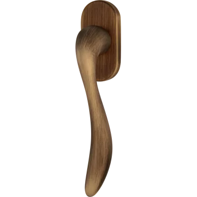 ручки оконные MELODIA Оконная ручка 0132 Матовая бронза