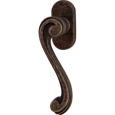 ручки оконные MELODIA Оконная ручка 0225 Right Античная бронза