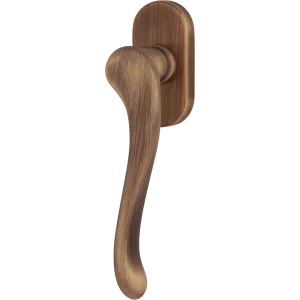 Оконная ручка 0129 Palma Матовая бронза