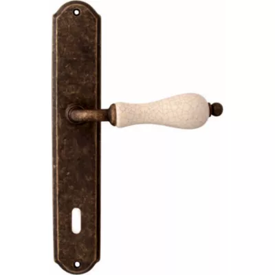 Ручки на планке MELODIA 179/131 Cab Ceramic Античная бронза