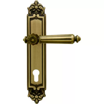 Ручки на планке MELODIA 246/229 Cyl Nike Матовая бронза