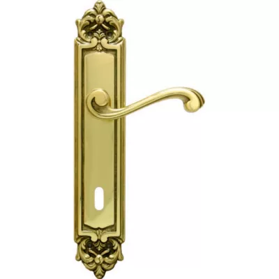 Ручки на планке MELODIA 225/229 Cab Сagliari Полированная латунь