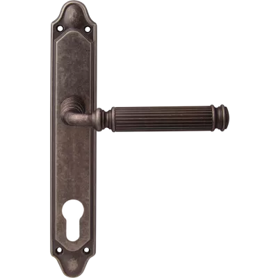 Ручки на планке MELODIA 290/158 Cyl Rania Античное серебро