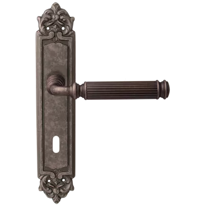 Ручки на планке MELODIA 290/229 Cab Rania Античное серебро