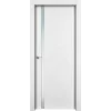 Дверь Офрам БЕРГЕН стекло белый триплекс, эмаль белая