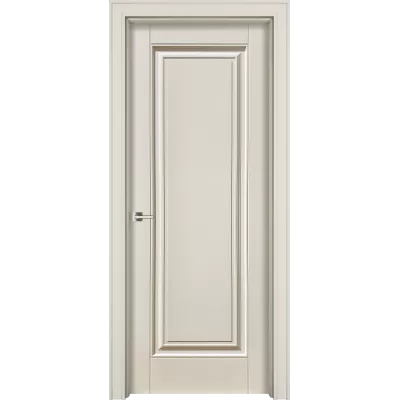 Дверь Офрам ДЕЛЬТА глухая, эмаль кремовая RAL 9001