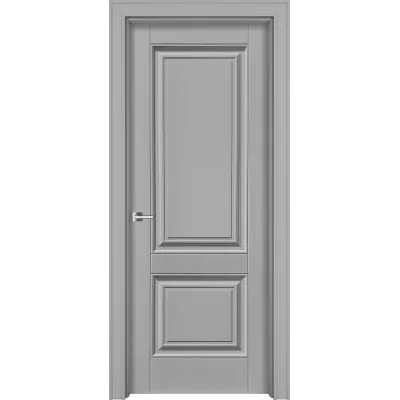 Дверь Офрам ДЕЛЬТА-2 глухая, эмаль серая