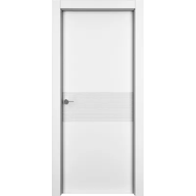 Дверь Офрам ЛАЙН глухая, эмаль белая