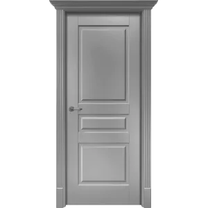 Дверь ПРАЙМ глухая, эмаль серая
