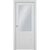 Дверь Офрам КЛАССИКА-2 со стеклом, эмаль белая