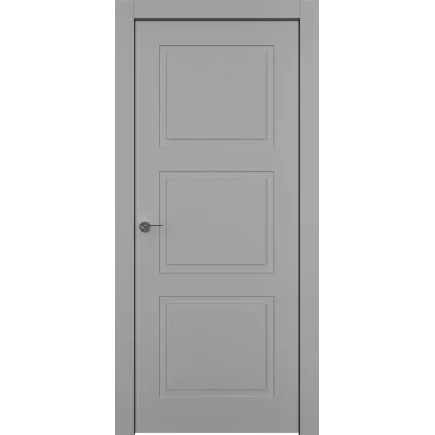Дверь Офрам КЛАССИКА-33 глухая, эмаль серая