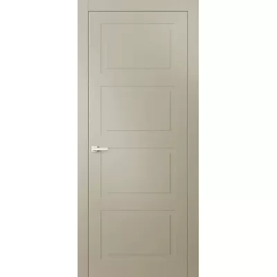 Дверь Офрам КЛАССИКА-4 глухая, эмаль кремовая RAL 9001