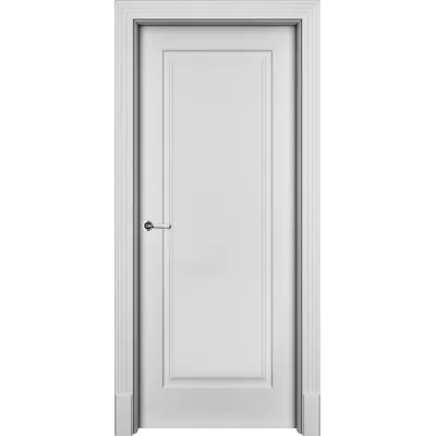 Дверь Офрам НАФТА глухая, эмаль белая