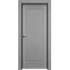 Дверь Офрам НАФТА глухая, эмаль серая