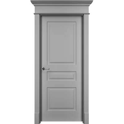 Дверь Офрам НАФТА-3 глухая, эмаль серая