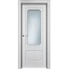 Дверь Офрам РИАН-2 со стеклом, эмаль белая