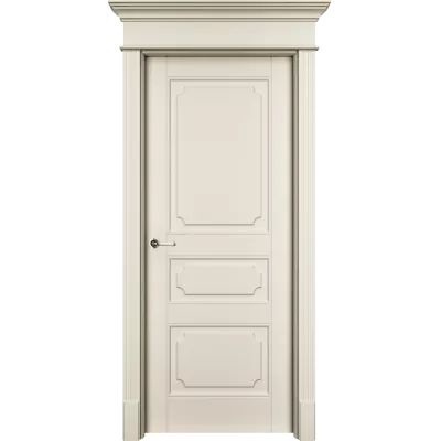 Дверь Офрам РИАН-3 глухая, эмаль кремовая RAL 9001