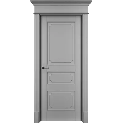 Дверь Офрам РИАН-3 глухая, эмаль серая