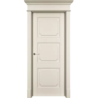 Дверь Офрам РИАН-33 глухая, эмаль кремовая RAL 9001