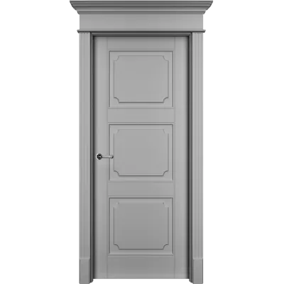 Дверь Офрам РИАН-33 глухая, эмаль серая