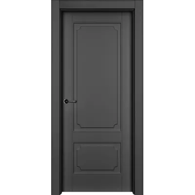 Дверь Офрам РИАН-2 глухая, эмаль черная
