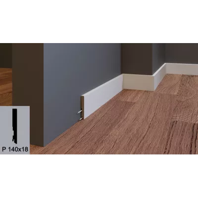 Плинтус P 140х18 покраска по RAL