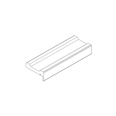 Наличник П-образный 90/18 телескоп 2150х90х28/18 мм