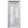 Дверь Офрам ПАРНАС со стеклом, эмаль белая