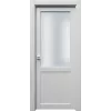 Дверь Офрам ПАРНАС-2 со стеклом, эмаль белая