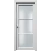 Дверь Офрам ПАРНАС со стеклом, эмаль белая