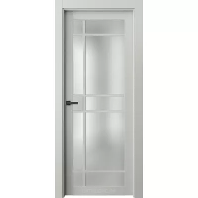 Дверь Офрам РОНДА-3 ст.Р9 со стеклом, эмаль белая