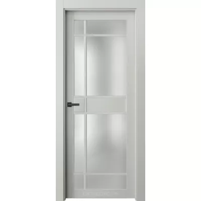 Дверь Офрам РОНДА-3 ст.Р8 со стеклом, эмаль белая