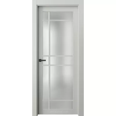 Дверь Офрам РОНДА-3 ст.Р10 со стеклом, эмаль белая