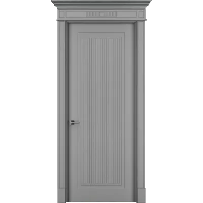 Дверь Офрам РИМ-1 глухая, эмаль серая