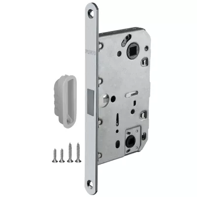 Защелка Punto (Пунто) врезная магнитная ML96WC-50/BL AL (алюминий) блистер