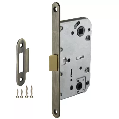 Защелка Punto (Пунто) врезная PL96WC-50/BL ABG (бронза)
