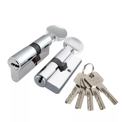 Цилиндровый Punto (Пунто) механизм Z3002Knob70(30+10+30) с вертушкой CP хром