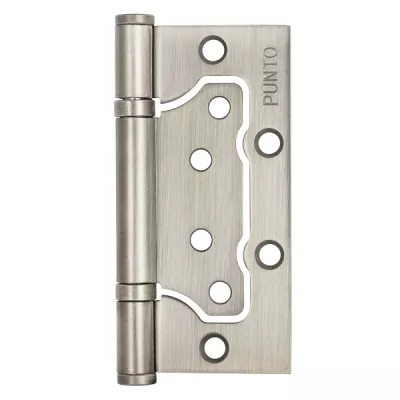 Петля Punto (Пунто) универсальная без врезки IN4200W PN (200-2B 100x2,5) мат. никель