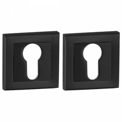 Накладка Punto (Пунто) под цилиндр ET QL BL-24 черный