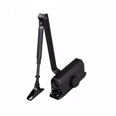 Доводчик Punto (Пунто) дверной SD-2050 BL 75-95 кг (черный)