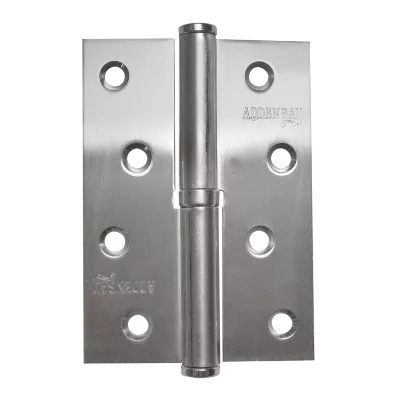 Петля дверная разъемная ADDEN BAU. 100X75X2.5 LEFT SATIN CHROME (цвет МАТОВЫЙ ХРОМ)