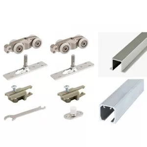 Раздвижная система SET 1 ECO (2м, без доводчика, для 1 двери, усиленный)