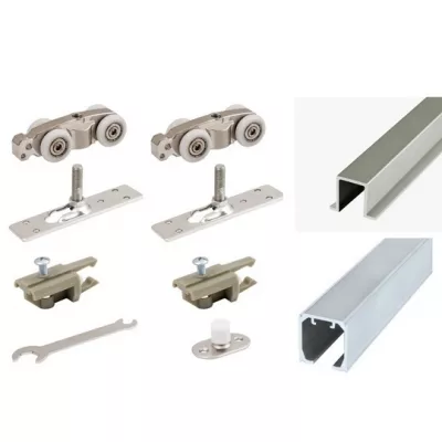 Раздвижная система SET 1 ECO (2м, без доводчика, для 1 двери, усиленный)