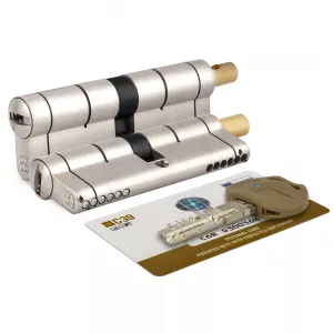 Цилиндровый механизм под вертушку C39F364601C5 (82 мм/31+10+41), МАТ.НИКЕЛЬ