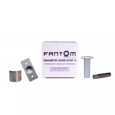 Упор магнитный автоматический скрытый FANTOM PREMIUM Прозрачный
